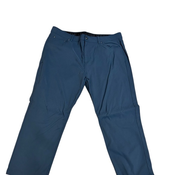 Gerry Weber Blue Chinos Straight Leg 40x29 - Picture 3 of 5